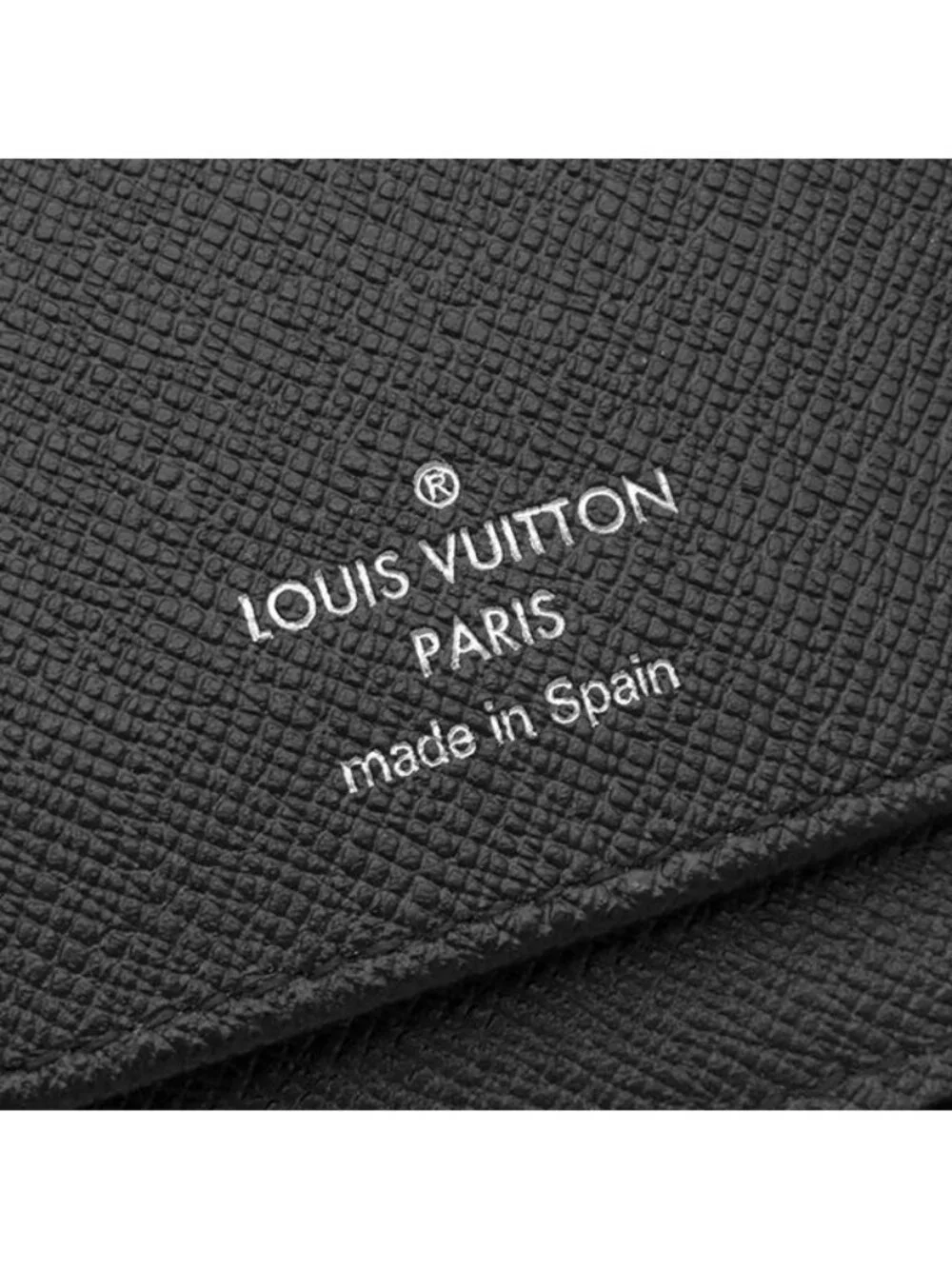 Louis Vuitton Wallet Zippy Vertical Damier Graphite Canvas Silver Zip Around